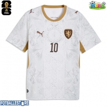 Tsjekkia Patrik Schick #10 Bortedrakt VM 2026 Kortermet